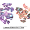 Abalone Shell Nails Stone Flakes Mermaid Gradient Fragment 3D Slices Flakes Nail Art