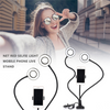 Mobile Phone Holder Clip Pattern Live Streaming Double LED Light