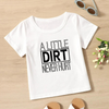 Kids Toddler Girls Boy Fashion Well I This Round Neck Casual Short Sleeve Top T-Shirt