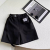 Toddler Kids Boy Fashion Thin Breathable Short Sleeve Shirt Black Shorts Set