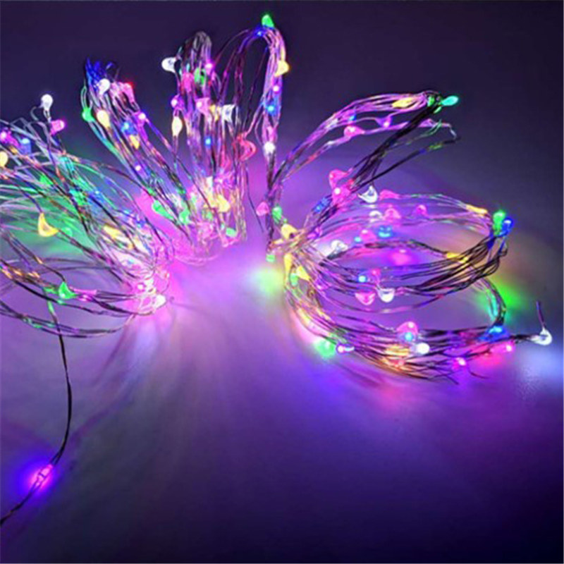 5m Solar Outdoor Christmas Decoration String Lights ( 2 sets )