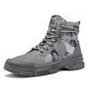 Men Casual High Top Canvas Boots