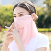 Women Breathable Mesh Sunscreen Mask Anti-UV Mask