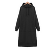 Women Long Sleeve Hooded Sweatshirt-Style Casual Dress