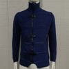 Men Fashion Leather Button Long Sleeve Knitted Cardigan