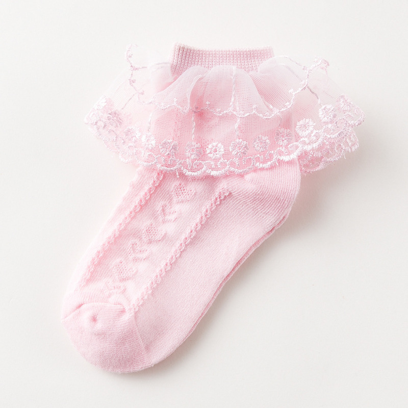 Kids Lace Socks White Lace Socks