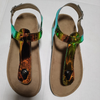 Plus Size Women Fashion Laser Flip Flops