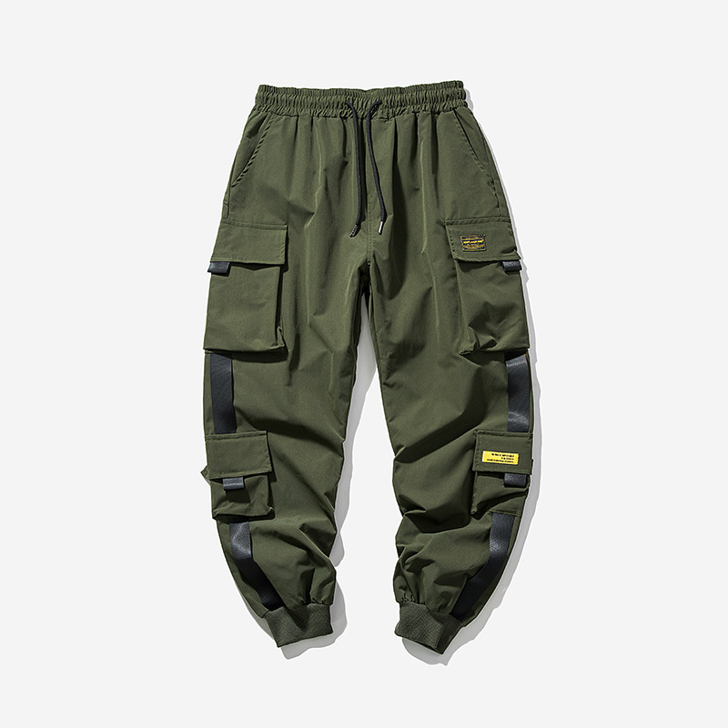 Men Casual Multi-Pocket Pants