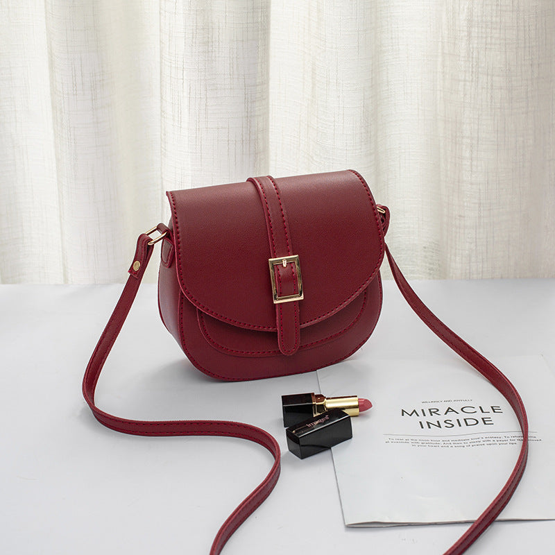 New Fashion All-match Semi-finished Saddle Bag