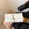 Chain PU Leather Cross-body Shoulder Bag