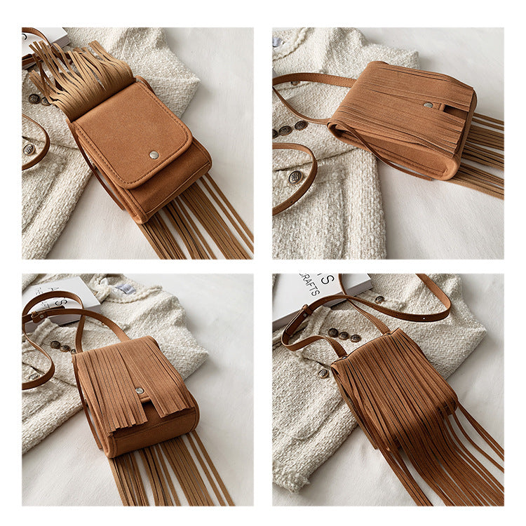 High Sense Of Autumn And Winter Fashion One-shoulder Small Square Bag
