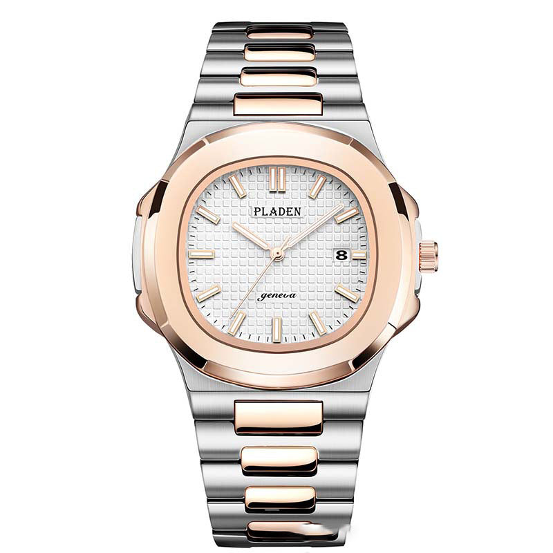 Stainless Steel Waterproof Luminous Men's Watch