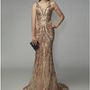 Gold Sequin High-End Dress Summer