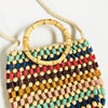 Women's Handmade Pearl Braided Shoulder Bag