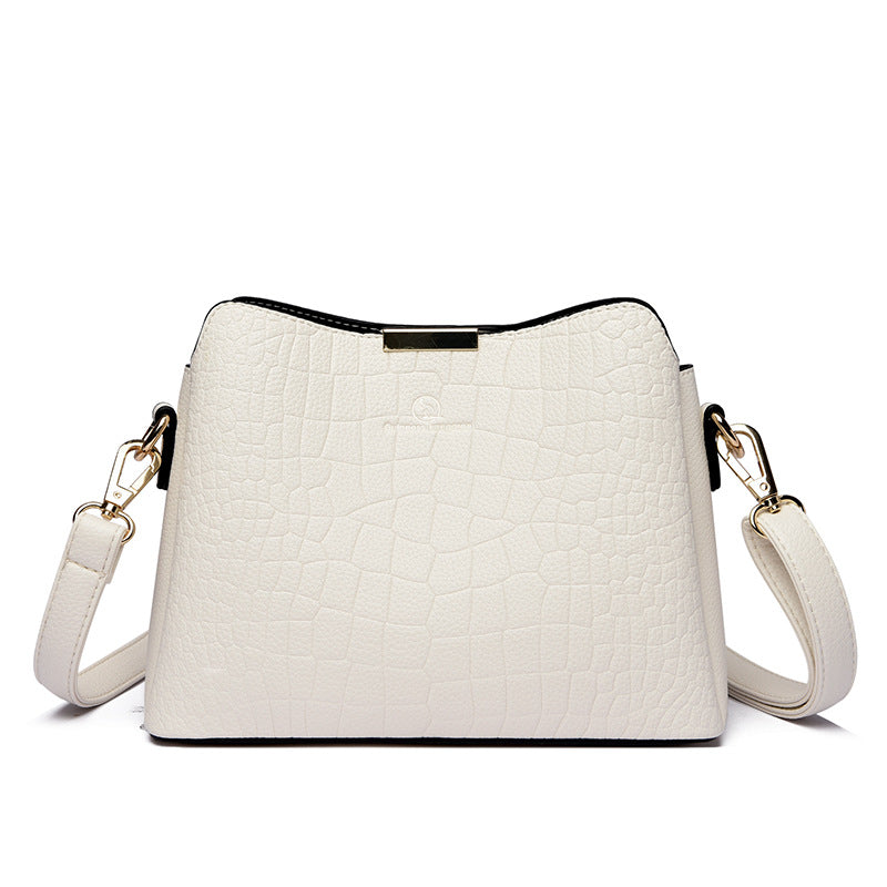 Women's Fashion Crossbody One Shoulder Chain Bucket Bag