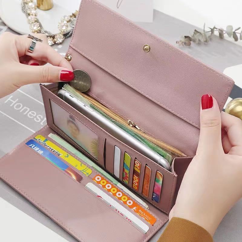 Women's Fashion Simple Multifunctional Student Wallet