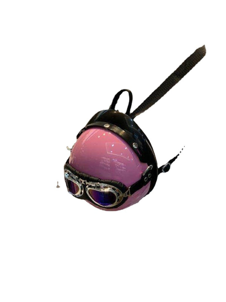 Fashionable Women's Helmet Backpack