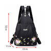 All-match Embroidery Ladies Oxford Backpack