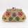 European And American Shell Type Metal Diamond Women's Evening Bag