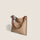 Large-capacity Tote Bag Fashion Geometric Rhombus One-shoulder