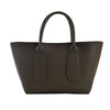 Pure Color PU Large Capacity Tote Bag Handbag Simple Female