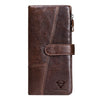 Leather Multi-function Zip Fastener Wallet