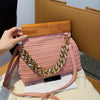 European And American Folds Portable Retro Chain Slung Fashion One-shoulder Handbag