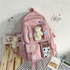 Large-capacity Schoolbag Female Korean Cartoon Backpack