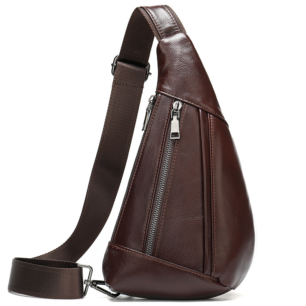 Shoulder Bag Leather Chest Bag Shoulder Messenger