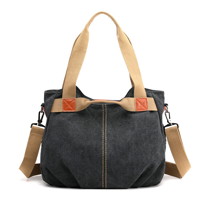 Canvas One Shoulder Casual Women's Bag Messenger