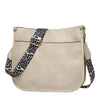 PU Leather Casual Shoulder Messenger Bag Leopard Print Shoulder Strap Tote Bag Large Capacity Minimalist Design