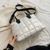 Fashion Car Stitching Plaid Shoulder Bag