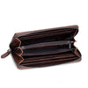 New Women's Vintage Oracle Leather Clutch Wallet