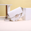 Trendy Solid Color Chain Shoulder Messenger Bag