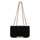 One Shoulder Velvet Chain Crossbody Bag