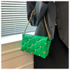 Rivet Chain Bag Textured Portable Shoulder Small