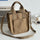 Canvas Crossbody Bag With Large Capacity