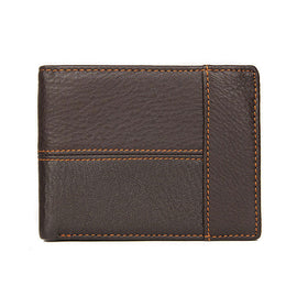 First Layer Leather Wallet Short Leather Wallet