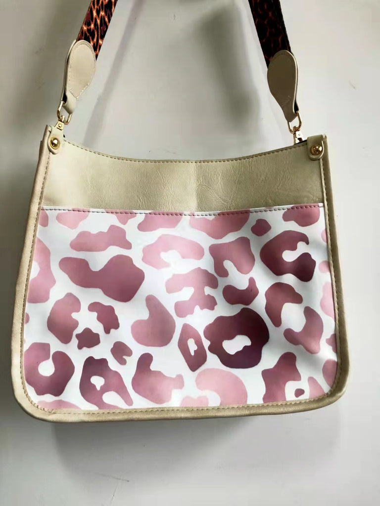 New Ladies Fashion Leopard Crossbody Bag