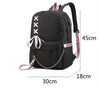 Backpack Korean Style USB Charging Student Female Large-capacity Backpack