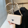 Fashion Pure Color Simple Net Red Style Small Square Bag