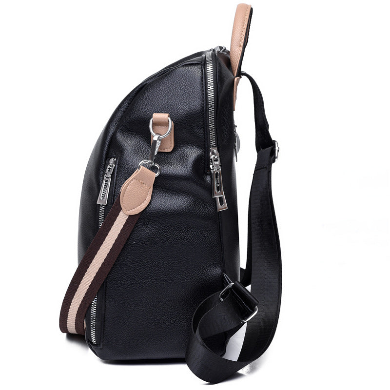 Ladies Casual European And American Style Anti-theft Backpack
