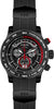 Invicta Sea Vulture Chronograph Black Dial Quartz 35026 100M Men's Watch