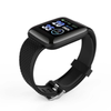 Unisex Fashion Touch Screen Detection Heart Rate Blood Pressure Monitor Running Count Smart Watch