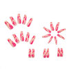 ( Buy 1 Get 2 ) Nail Manicures Long Ballet Pink Fake Nails