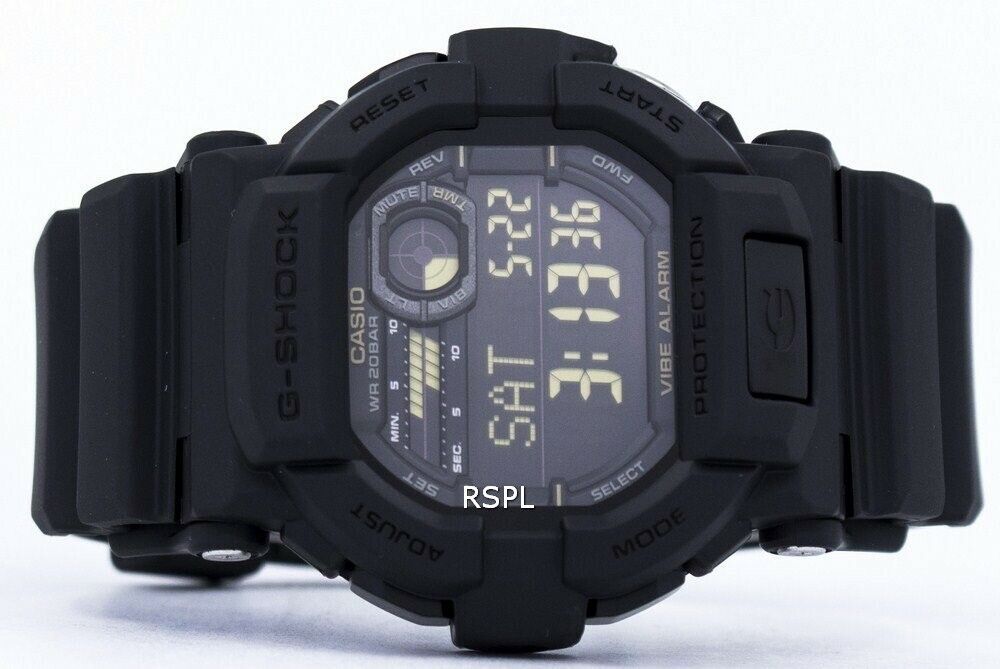 Casio G-Shock Digital GD-350-1B GD350-1B Men's Watch