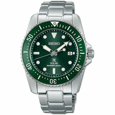 Seiko Prospex Green Dial Solar SNE583 SNE583P1 SNE583P 200M Men's Watch